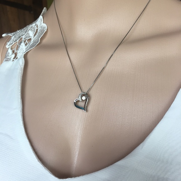 Zales Jewelry - Diamond Accent Heart Necklace
